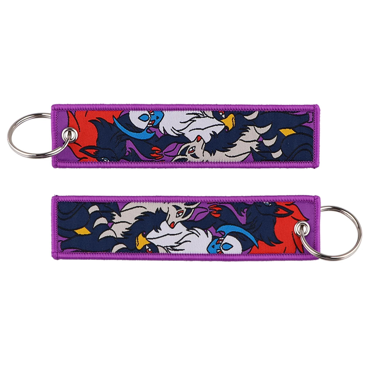 Pokémon Embroidered Keychains – Exclusive Fan Collectibles
