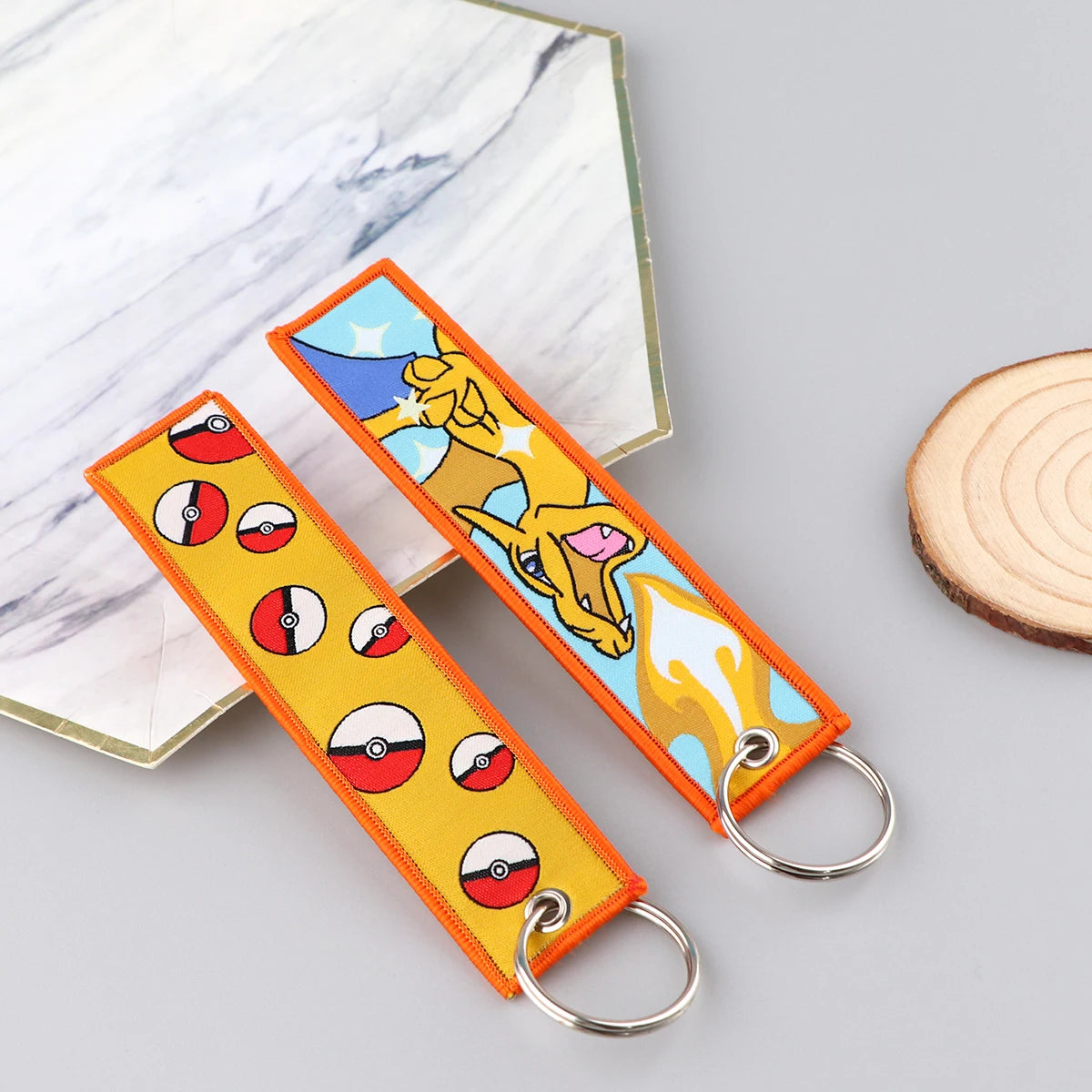 Pokémon Embroidered Keychains – Exclusive Fan Collectibles