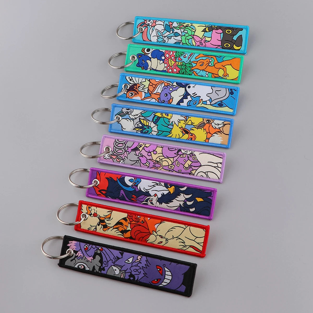 Pokémon Embroidered Keychains – Exclusive Fan Collectibles