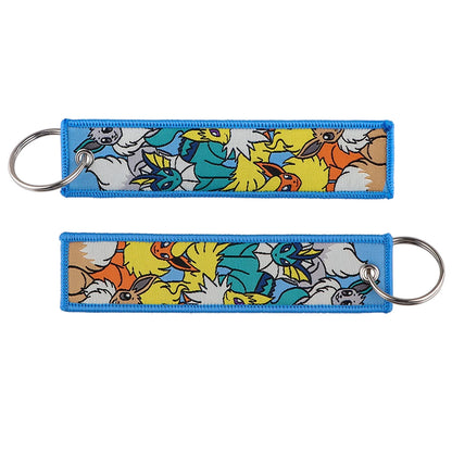 Pokémon Embroidered Keychains – Exclusive Fan Collectibles