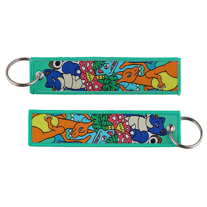 Pokémon Embroidered Keychains – Exclusive Fan Collectibles