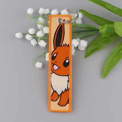Pokémon Embroidered Keychains – Exclusive Fan Collectibles