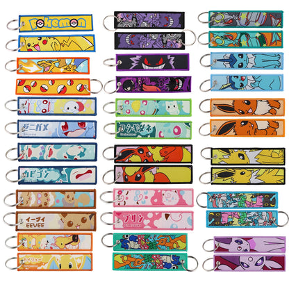 Pokémon Embroidered Keychains – Exclusive Fan Collectibles