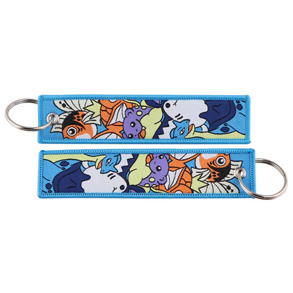 Pokémon Embroidered Keychains – Exclusive Fan Collectibles
