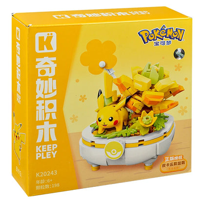 Pokémon DIY Building Block Plant Pot