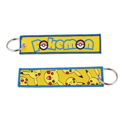 Pokémon Embroidered Keychains – Exclusive Fan Collectibles