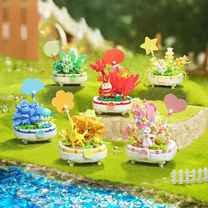 Pokémon DIY Building Block Plant Pot