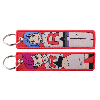 Pokémon Embroidered Keychains – Exclusive Fan Collectibles