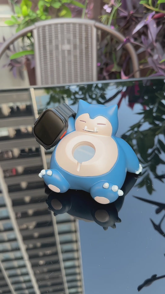 Pokémon Snorlax Apple Watch Charger Stand